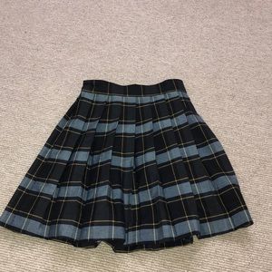 vintage school girl skirt //